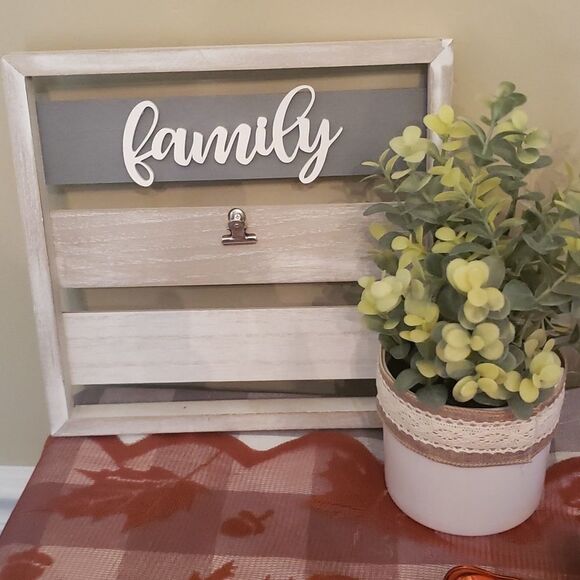 Farmhouse Distressed Picture Frame - Picture 1 of 3